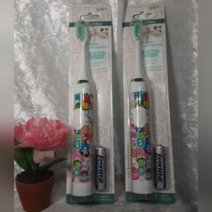 Brush Buddies Squishmellows Power Toothbrush Sonic Powered Soft Bristles